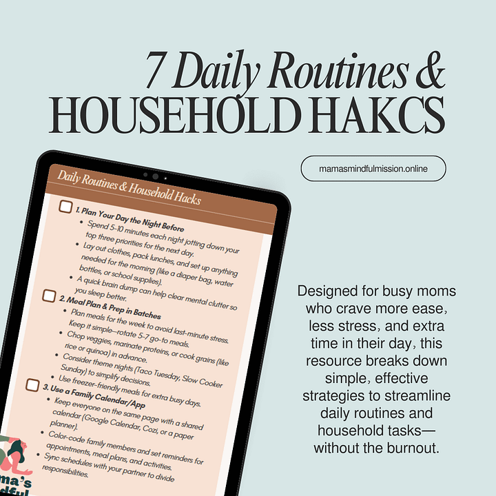 7 Daily Routines & Household Hacks product image (1)