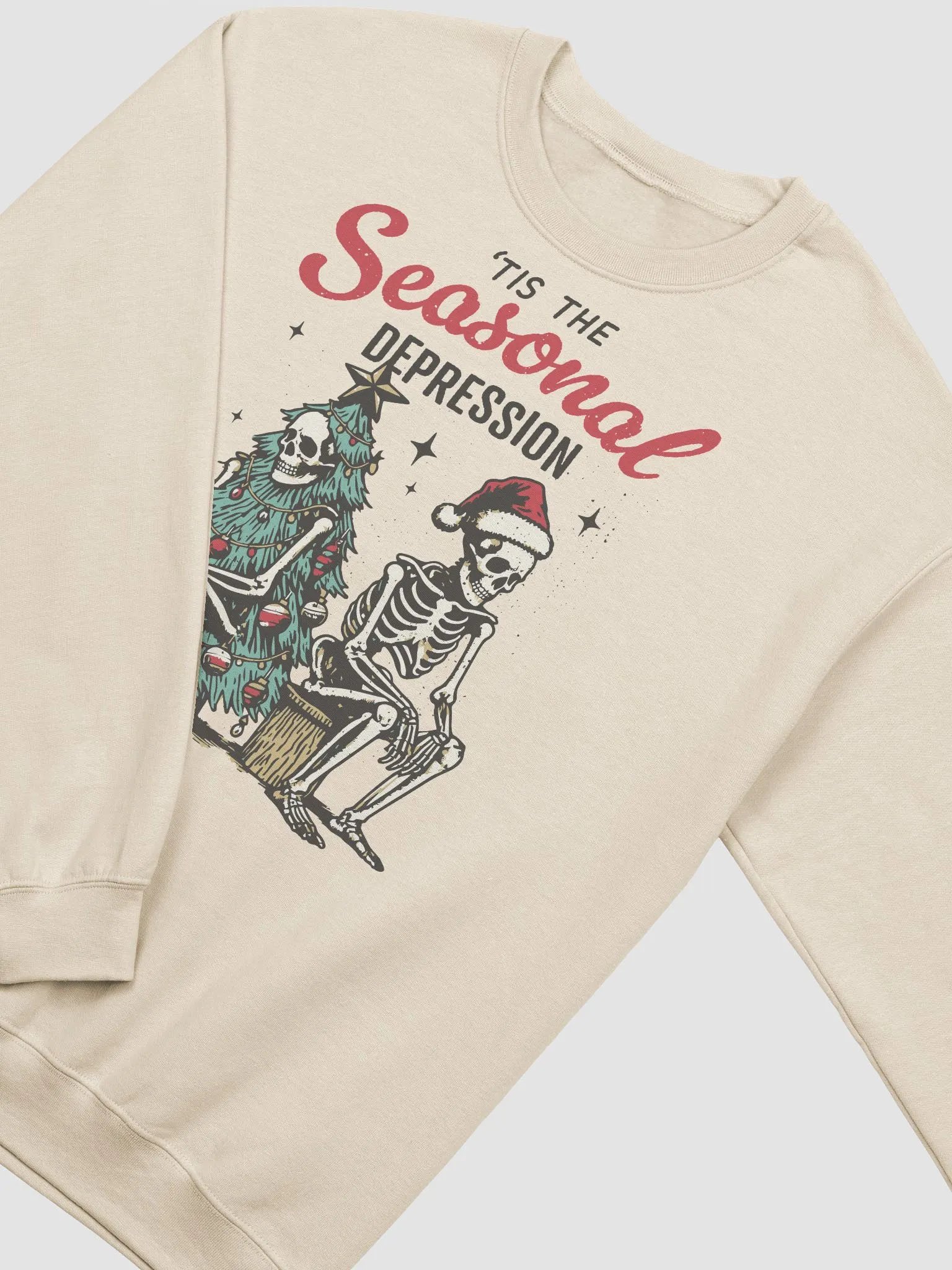 Tis the seasonal depression Crewneck product image (3)