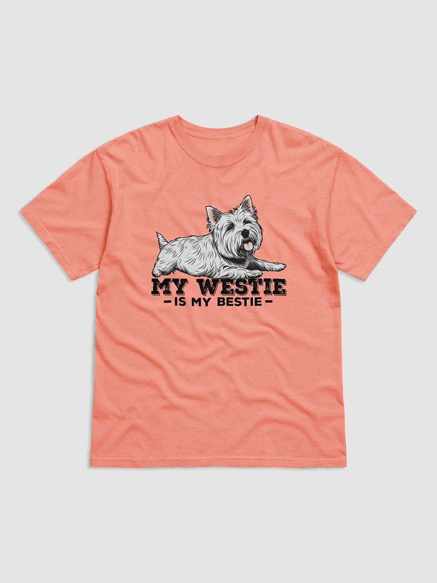 My Westie Is My Bestie T-Shirt of a West Highland Terrier | Funny T-Shirt for Westie Paw-rents product image (29)