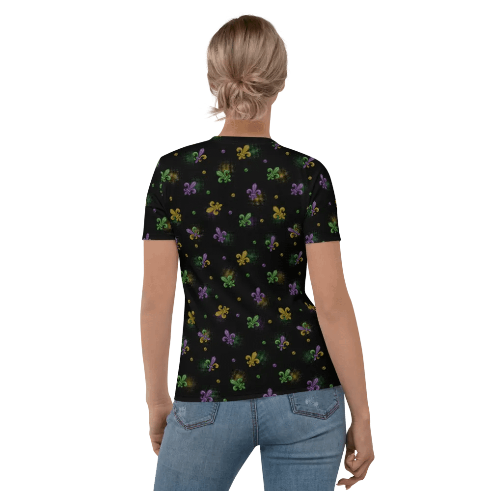 Mardi Gra All Over Print T-shirt product image (5)