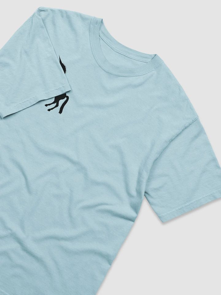 light blue T-shirt with a unicorn print product image (1)