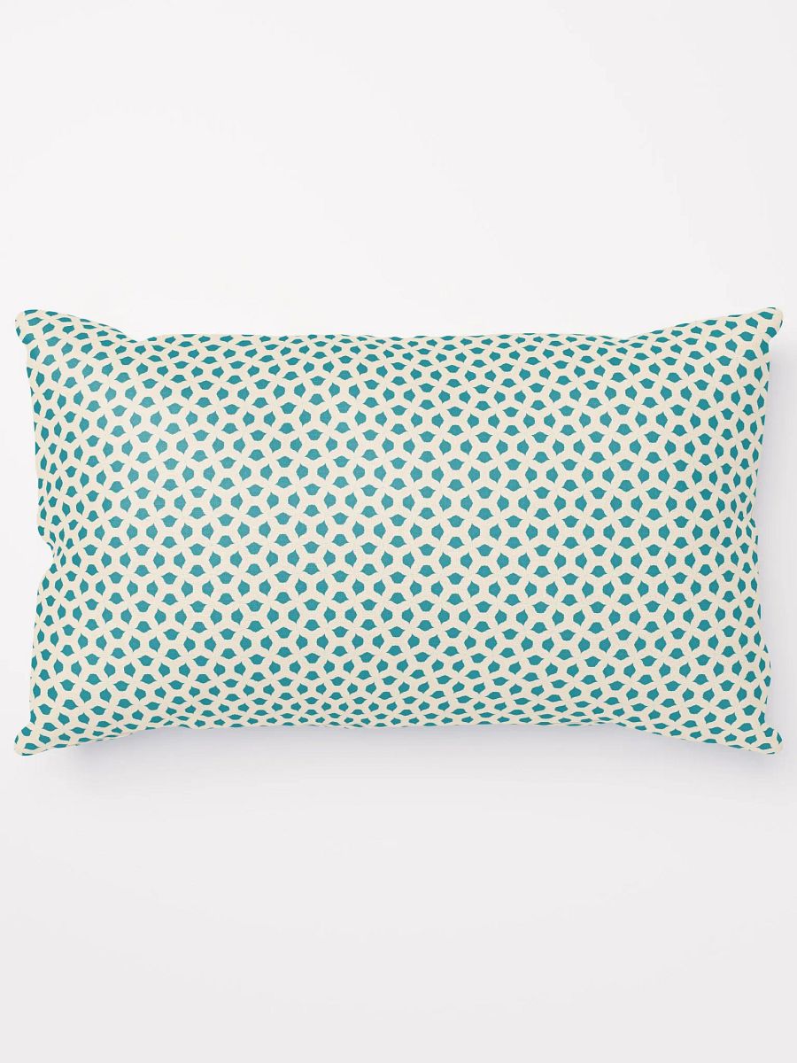 Blue Leaves Throw Pillow product image (1)