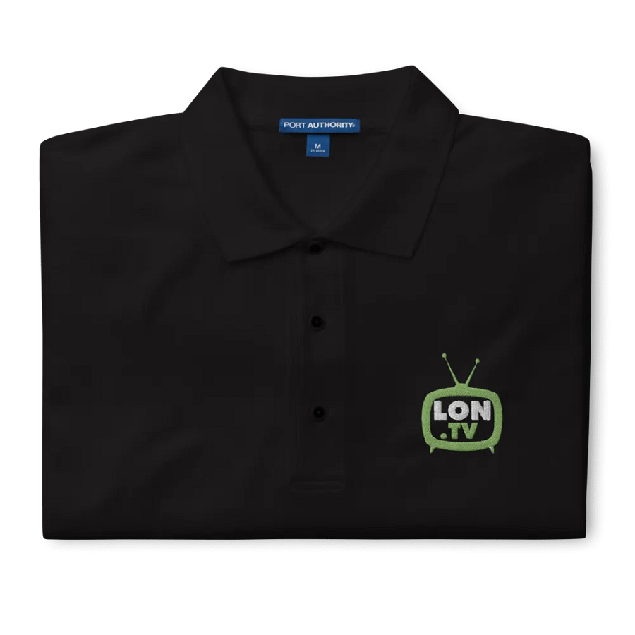 Lon.TV Official Polo - Black product image (10)