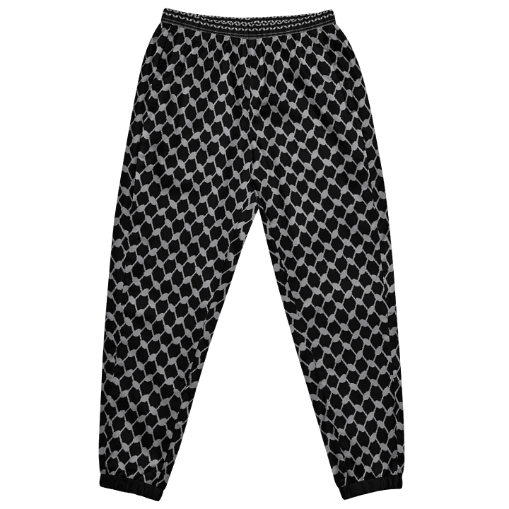 Black Keffiyeh Unisex Track Pants product image (1)