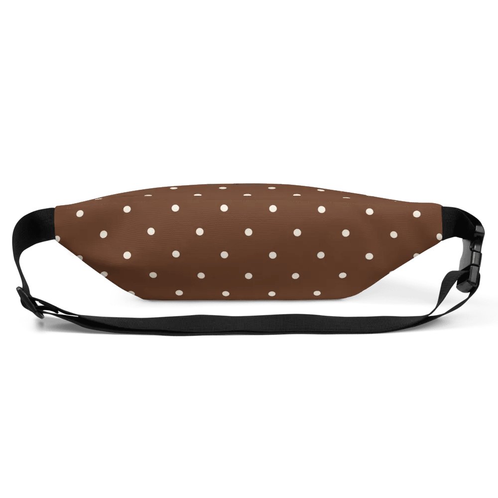 Brown with Cream Dots Fanny Pack product image (4)