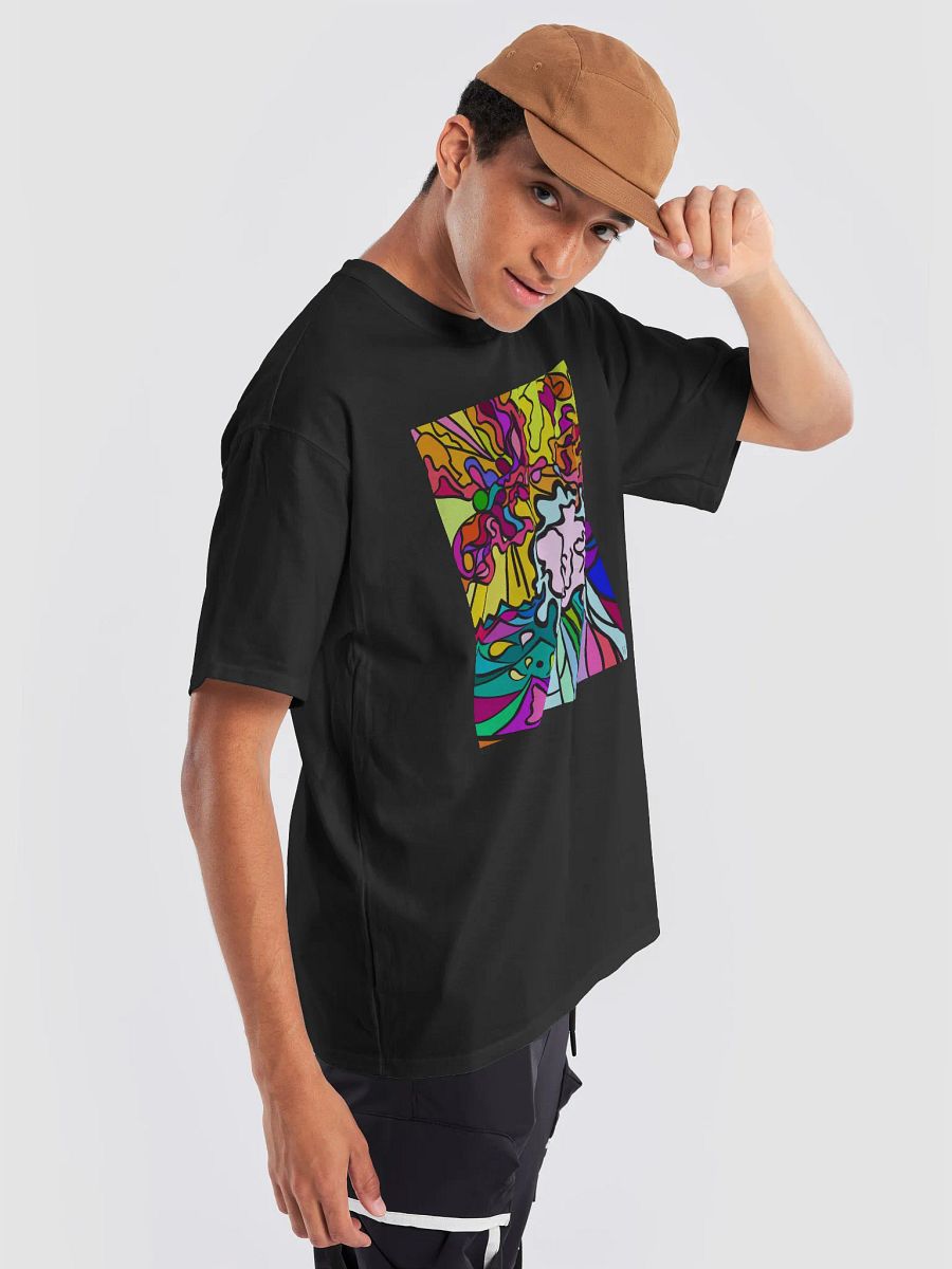 Vibrant Energy Abstract T-Shirt - Wave at Sunset product image (19)