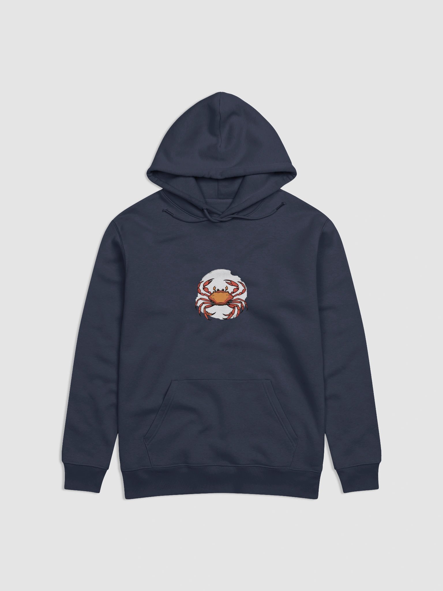 Sharp Clawed Crab Unisex Eco Hoodie product image (2)