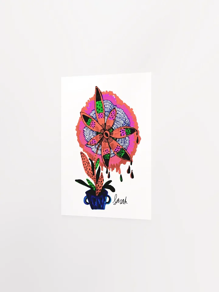 Flower Outgrows the Pot matte poster product image (4)