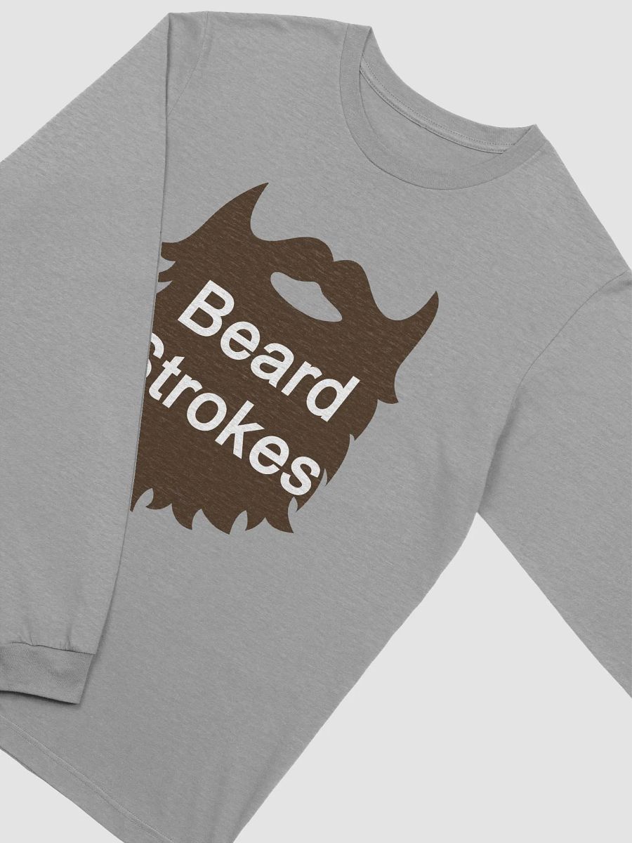 Beard Strokes Long Sleeve Shirt product image (4)
