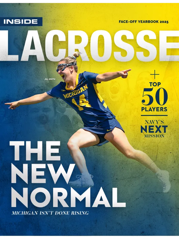 2025 FaceOff Yearbook (dual cover) Inside Lacrosse