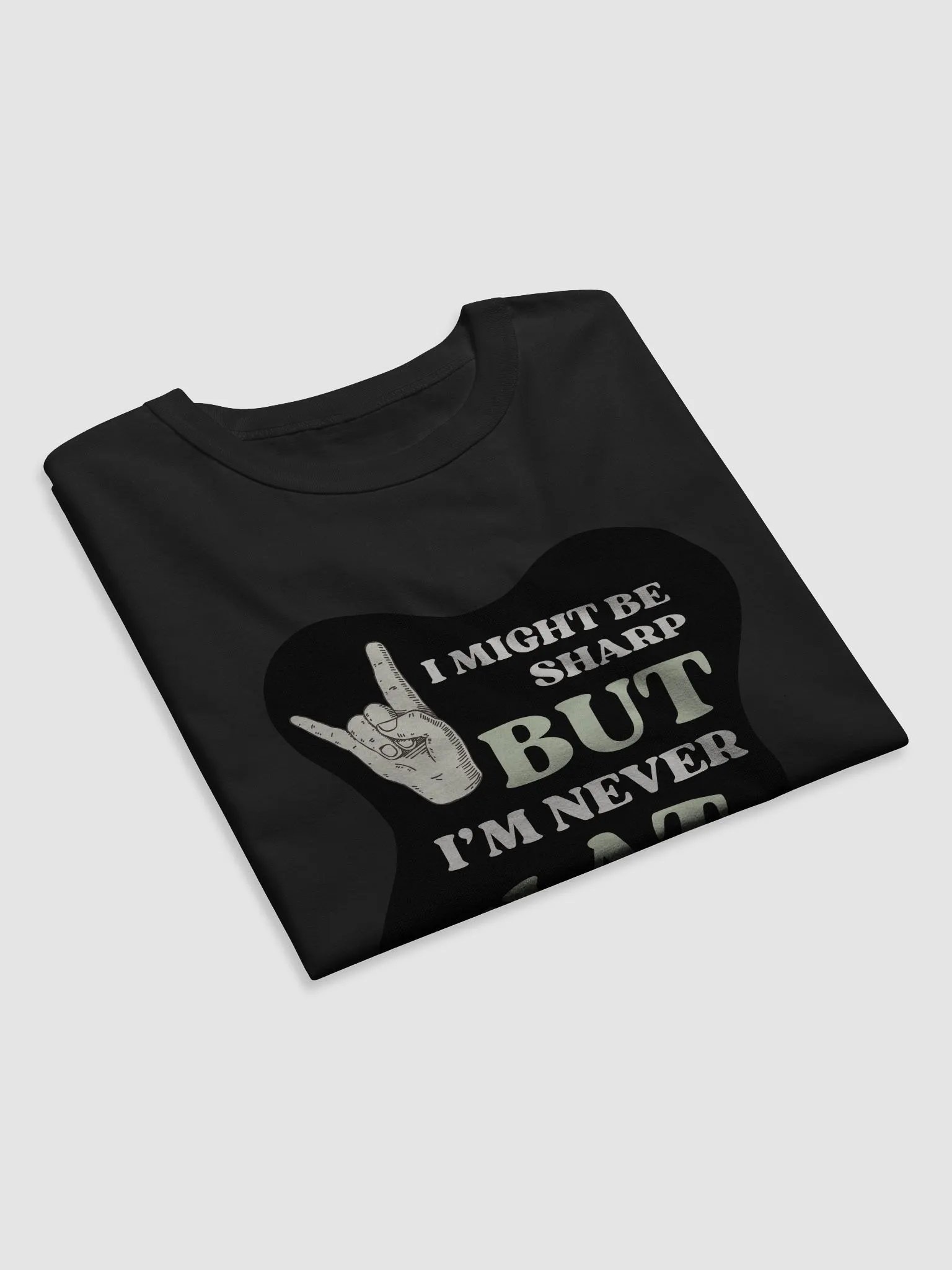 I Might Be Sharp But I'm Never Flat - Funny Gifts For Singers product image (5)