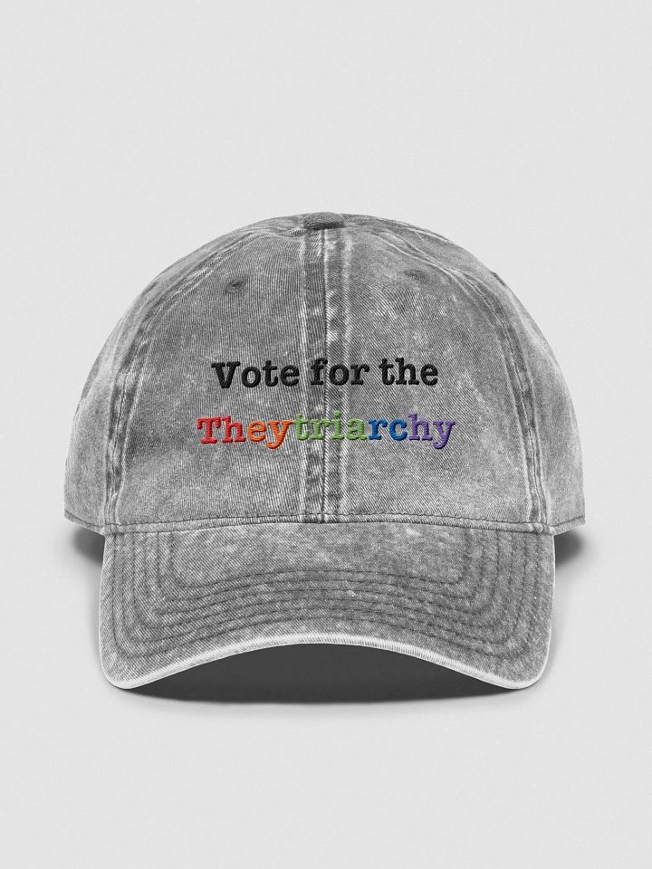 Baseball Cap: Vote for the Theytriarchy product image (1)