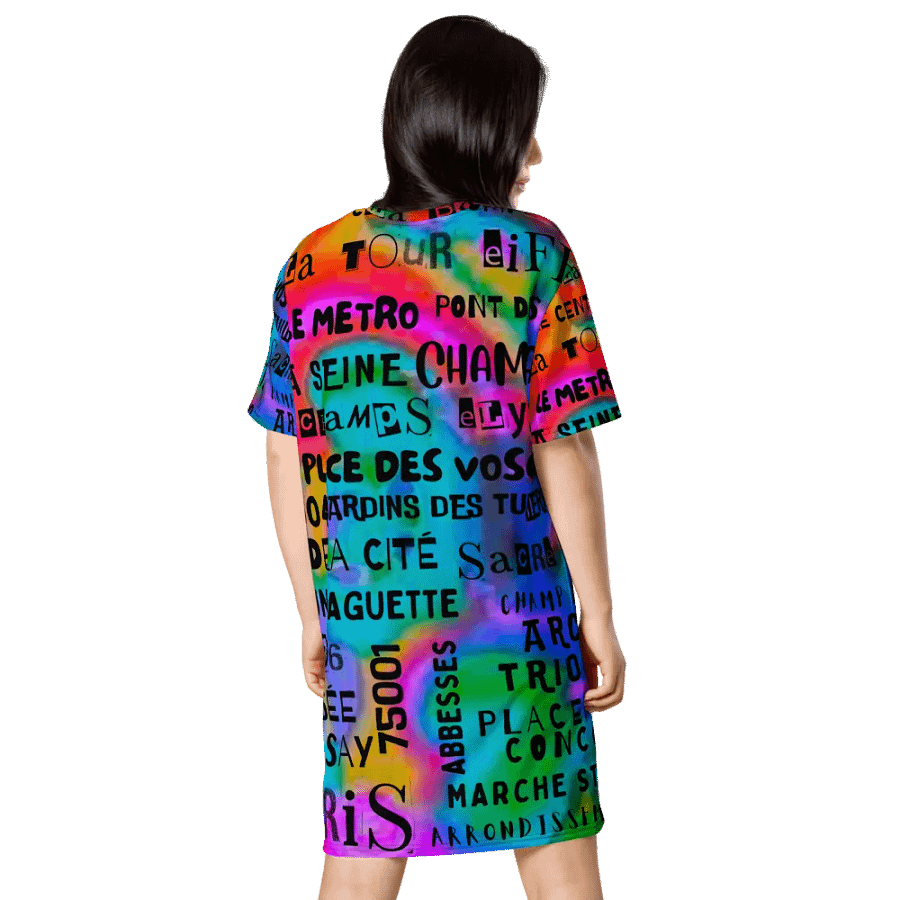 PARIS WORDS - T-SHIRT DRESS product image (3)