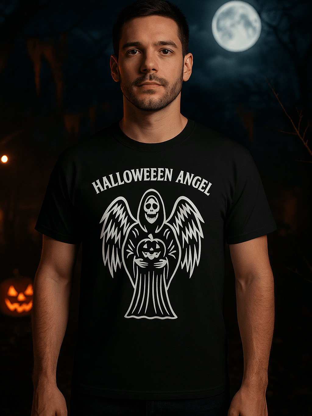 Halloween Angel Wings T-Shirt product image (2)