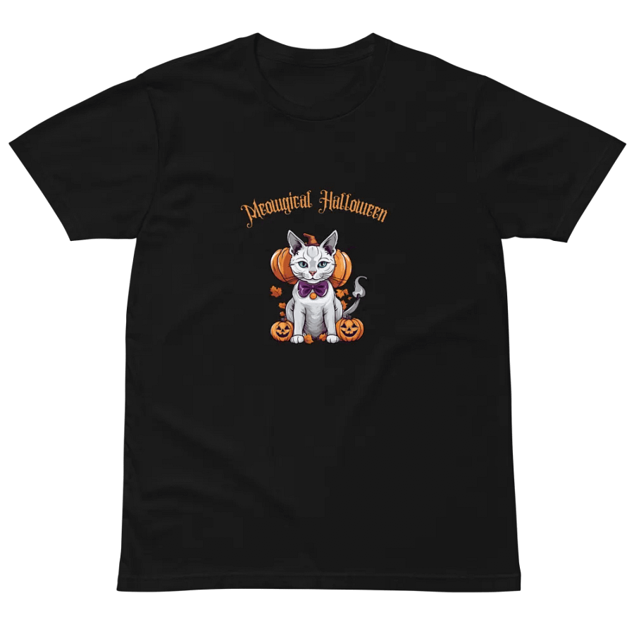 Witchy Cat Halloween Unisex T-Shirt product image (4)