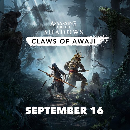 Very excited to announce I'll be covering the
BRAND NEW #assassinscreedshadows⛩️ Claws of
Awaji DLC on September 16th!!

If y...