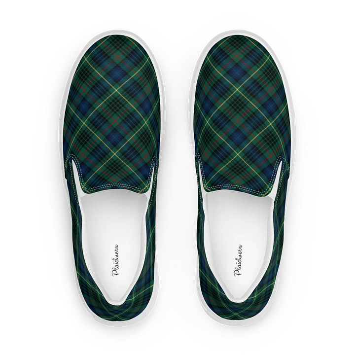 Stewart Hunting Tartan Men's Slip-On Shoes product image (1)
