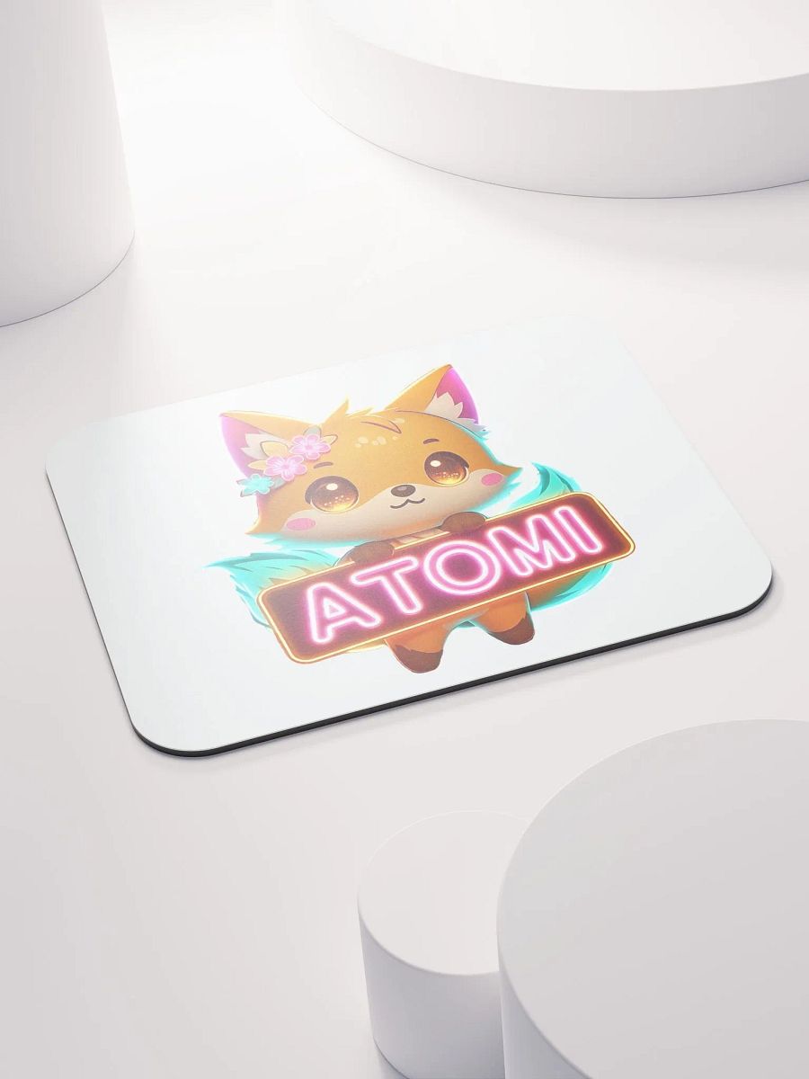 Neon Fox Dreams Mouse Pad product image (4)