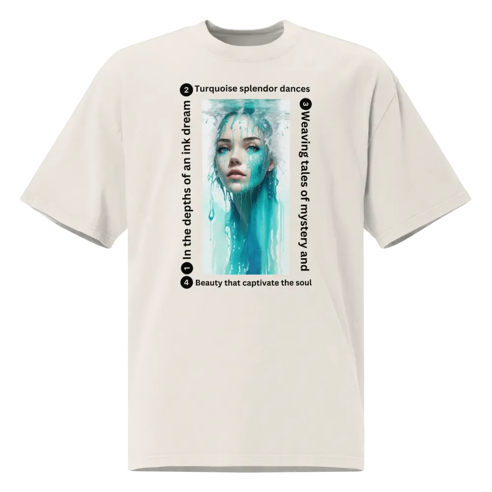 Enigma in Turquoise T-Shirt product image (2)