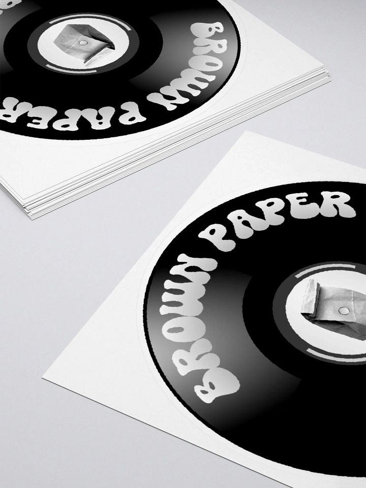 BROWN PAPER RECORDS STICKER product image (2)