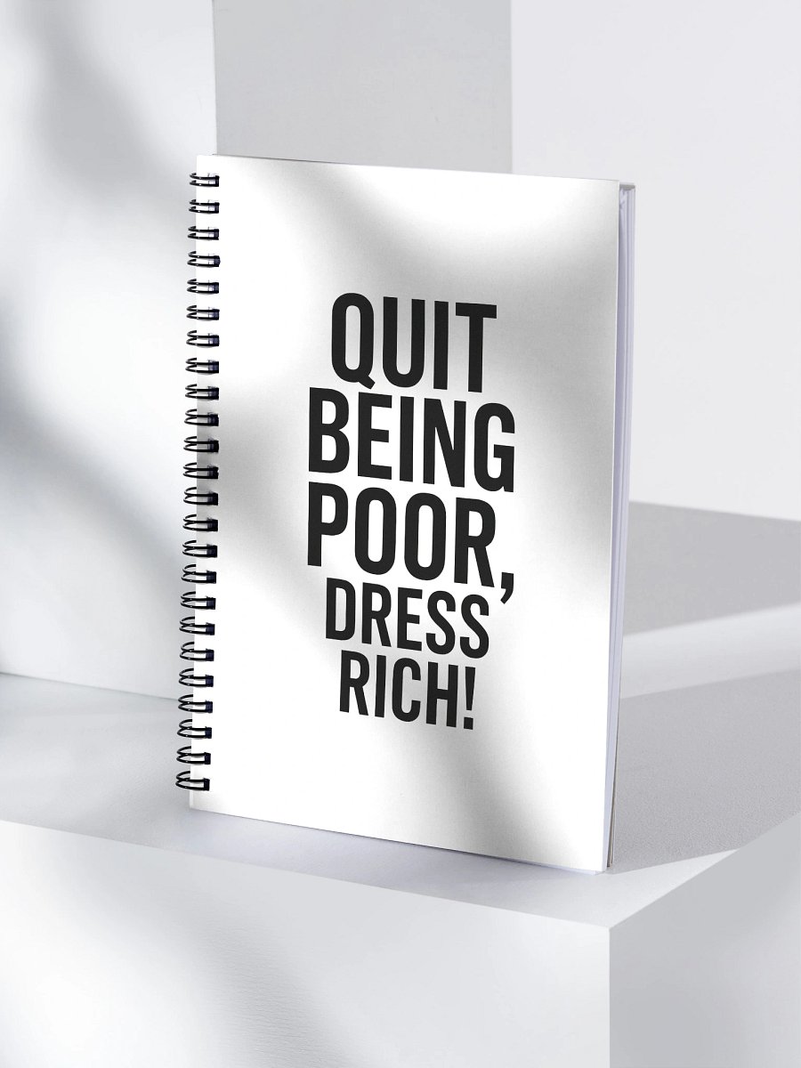 Rich & Chic Spiral Notebook product image (4)