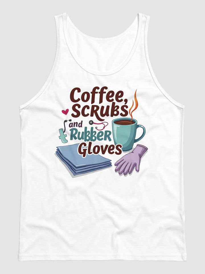 Coffee, Scrubs, and Heartbeats Tank product image (1)