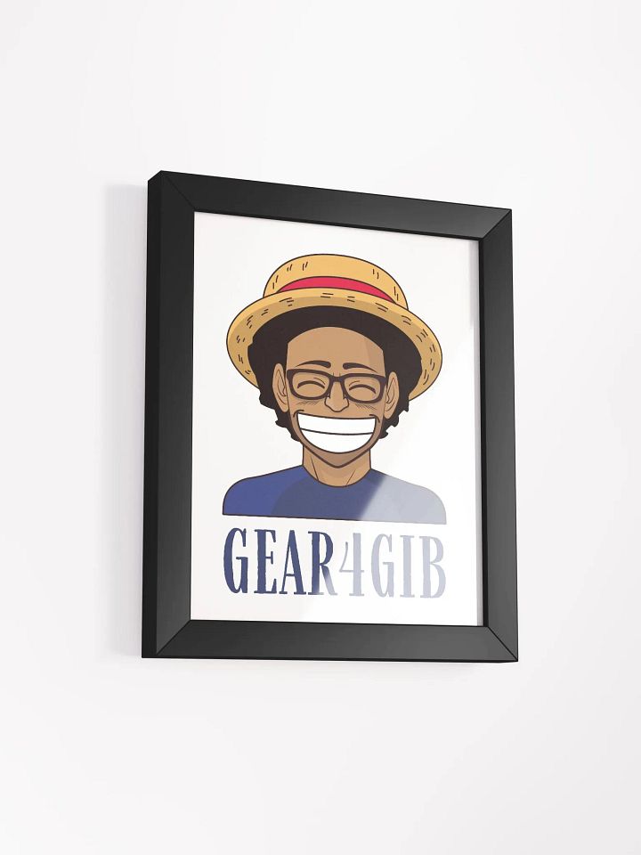 Gear4Gib Framed Poster product image (18)