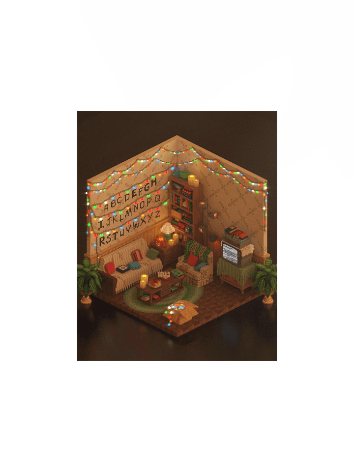 Stranger things 🌙 art print product image (2)