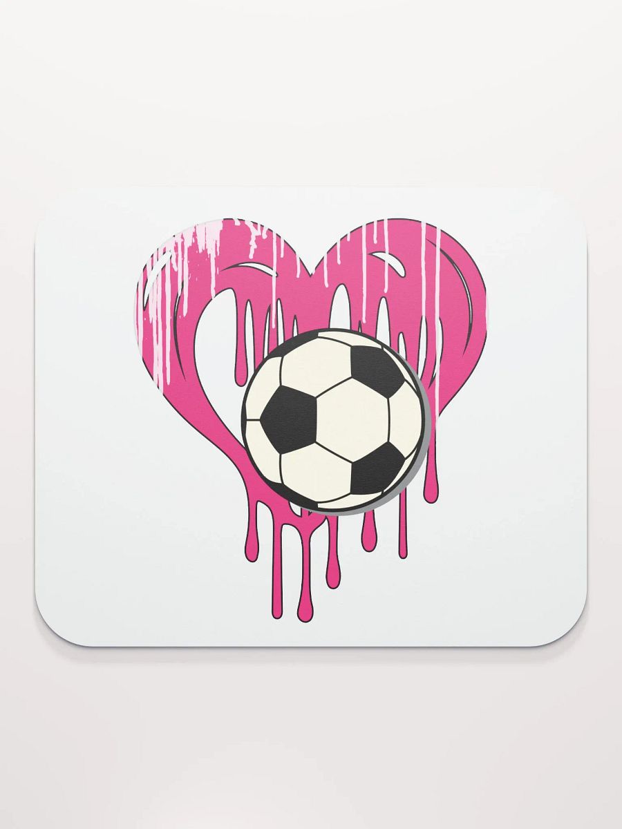 Heart Soccer Love for the Game Mouse Pad product image (2)