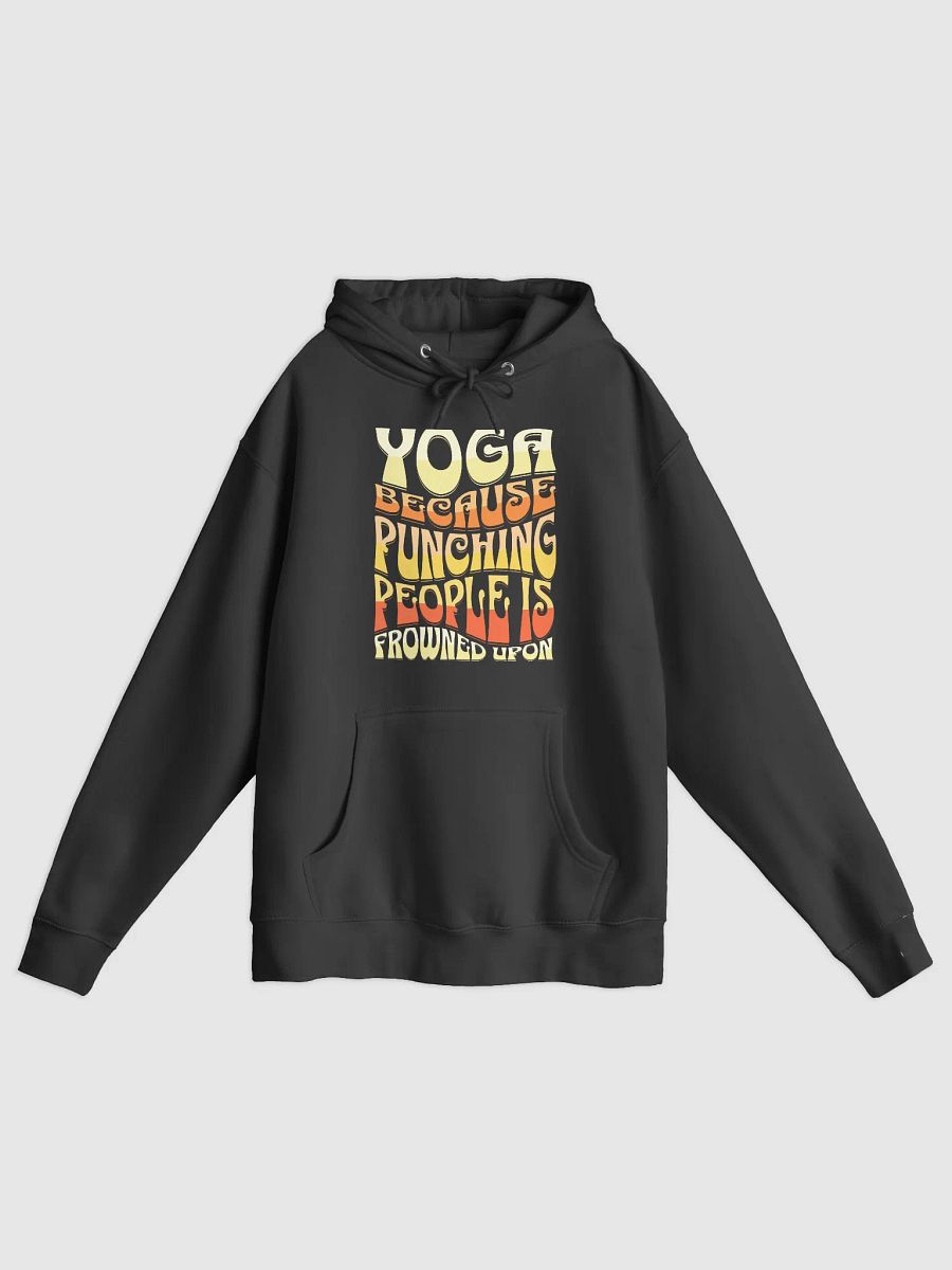 Zen Gradient Yoga Humor Hoodie product image (1)