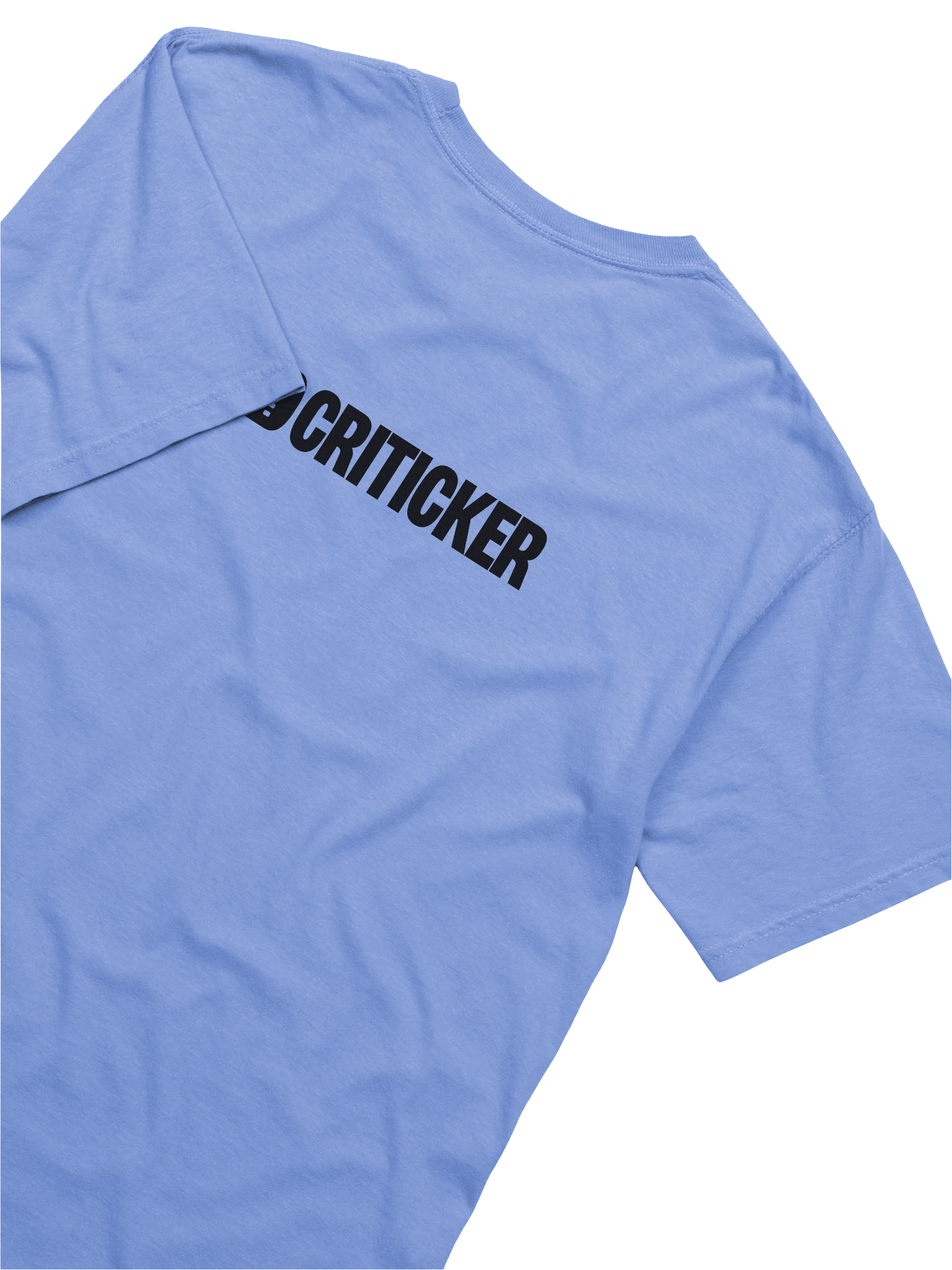 Official Criticker Icon + Logo T-Shirt - Black Print product image (42)