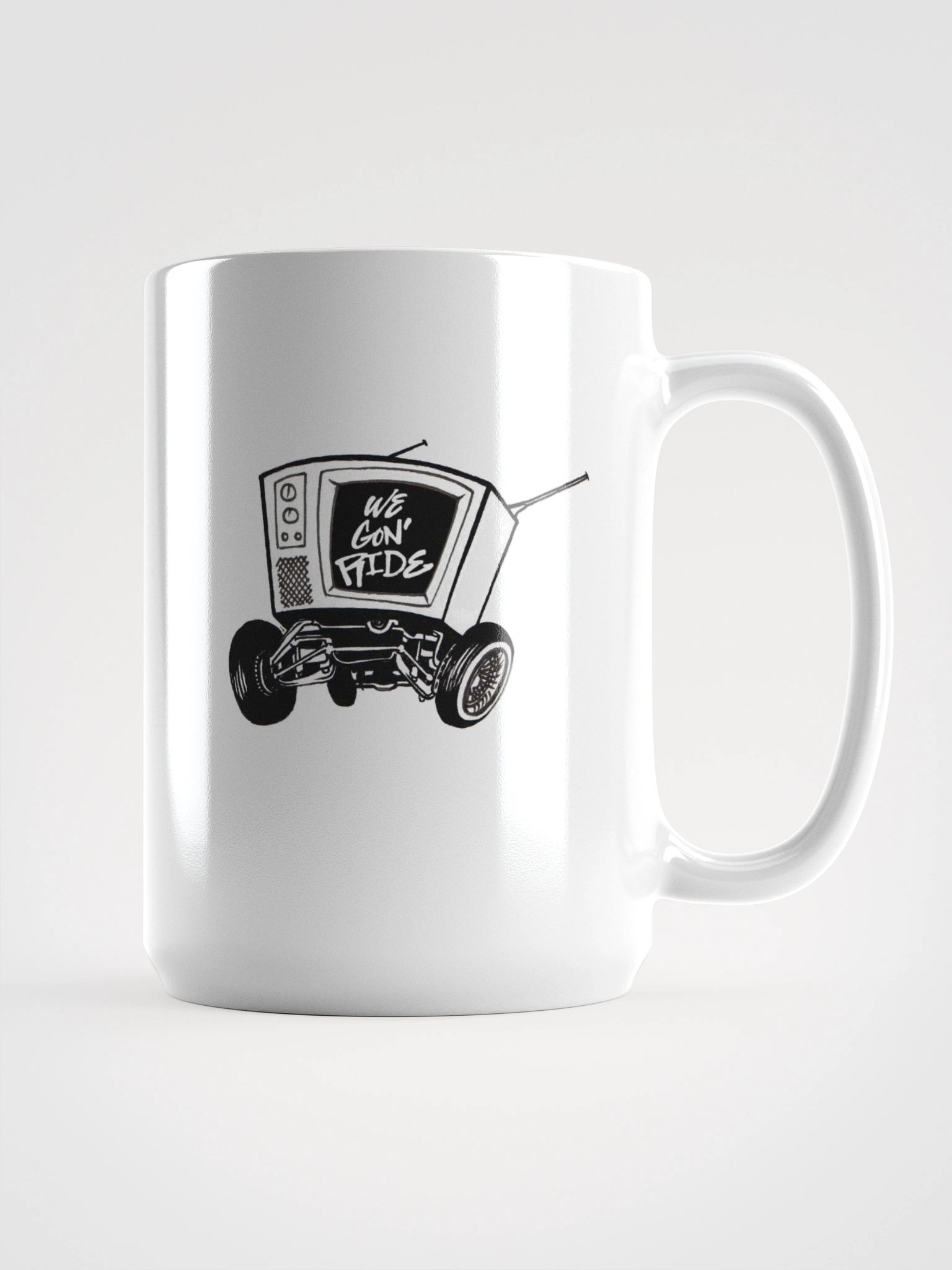 We Gon' Ride TV on Wheels Mug product image (1)