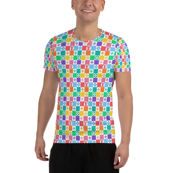 Luxury Louis Vuitton Colorful T-shirt product image (2)