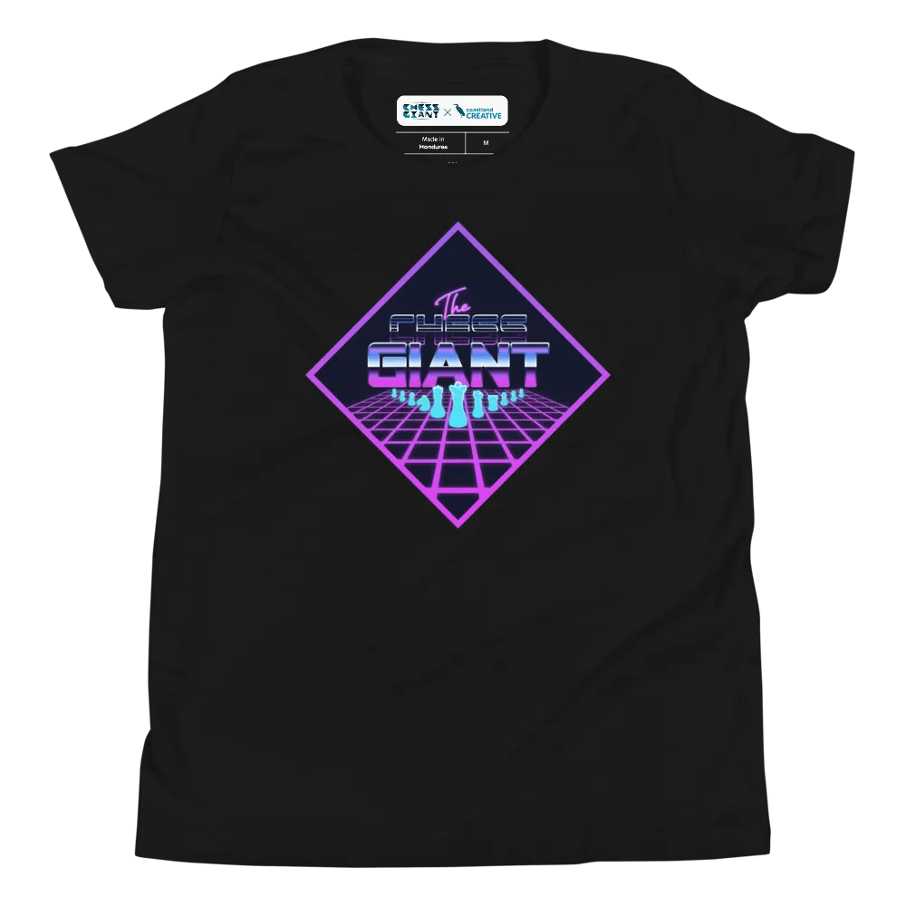 Outrun Chessboard children's t-shirt product image (1)