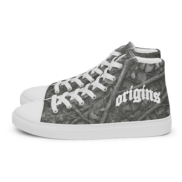 Satellite Society Carolina Camo Men's High Tops product image (1)
