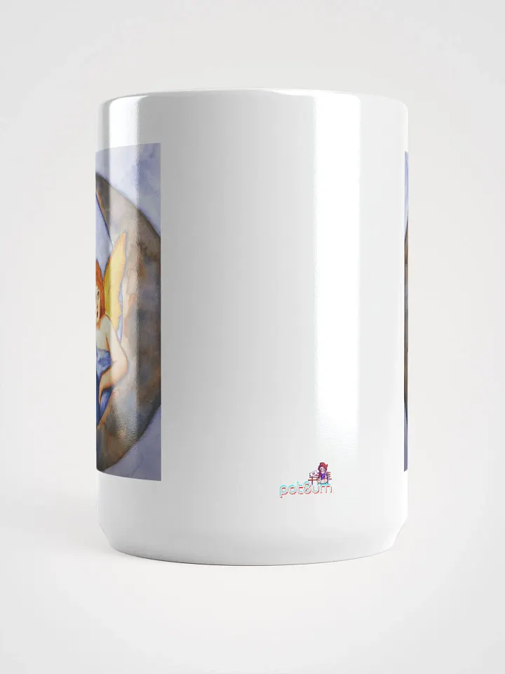 MOONWATCHER white glossy mug product image (2)