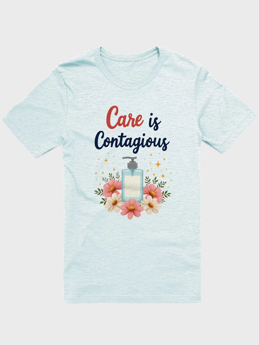 Care is Contagious Floral T-Shirt product image (7)
