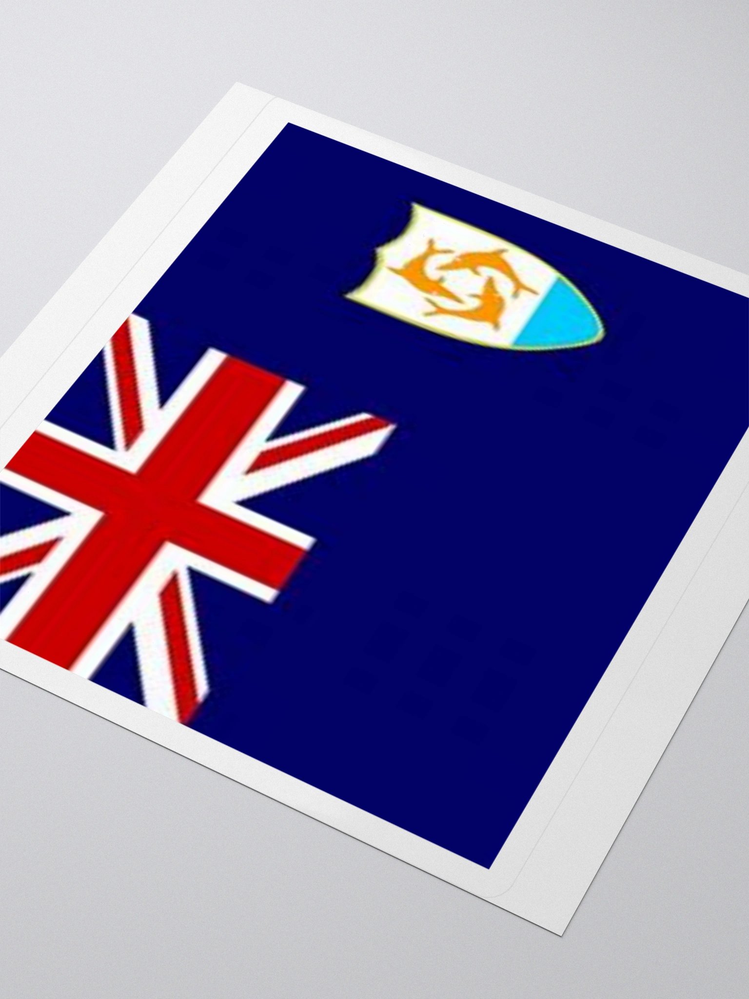 Exclusive Anguilla Flag Kiss-Cut Stickers - High-Quality Vinyl, Multiple Sizes product image (9)