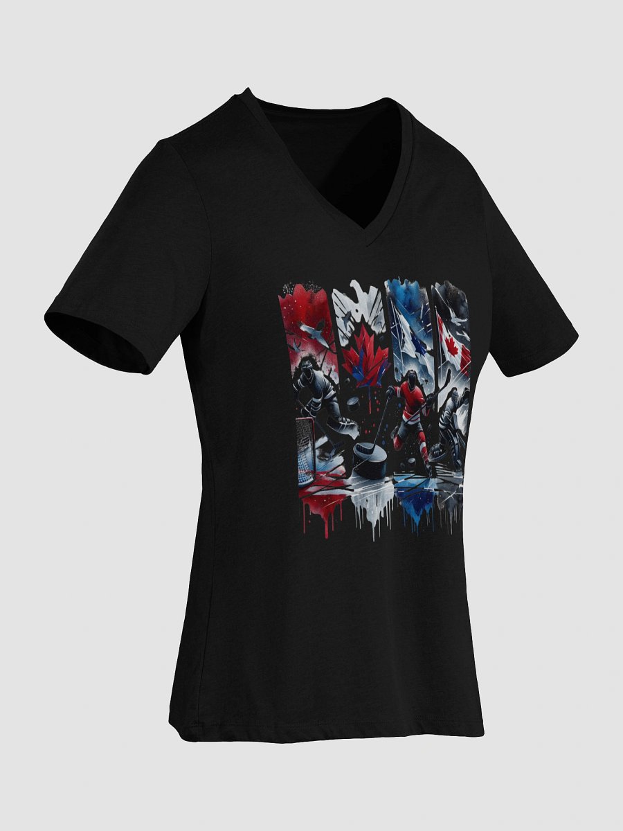 Ice Rink Symphony Women's V-Neck Tee product image (3)