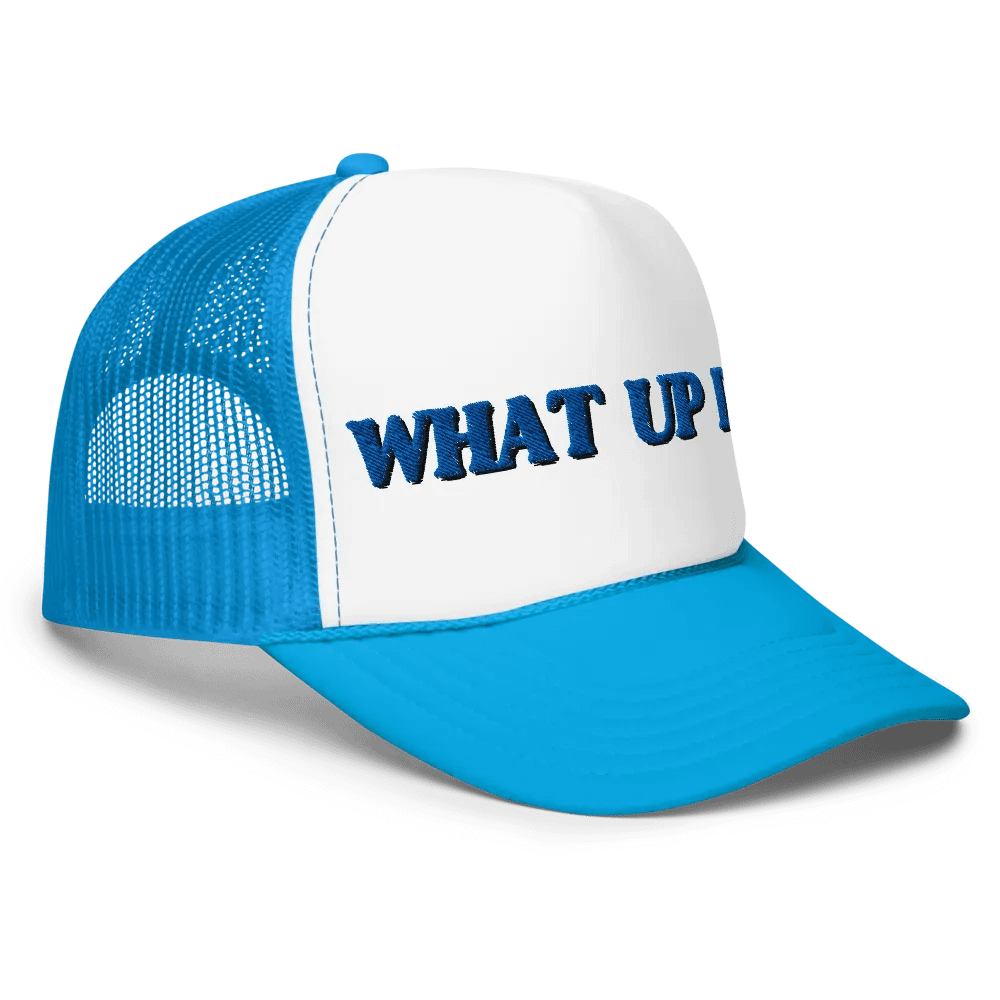 What Up Doe Otto Foam Trucker Hat product image (9)