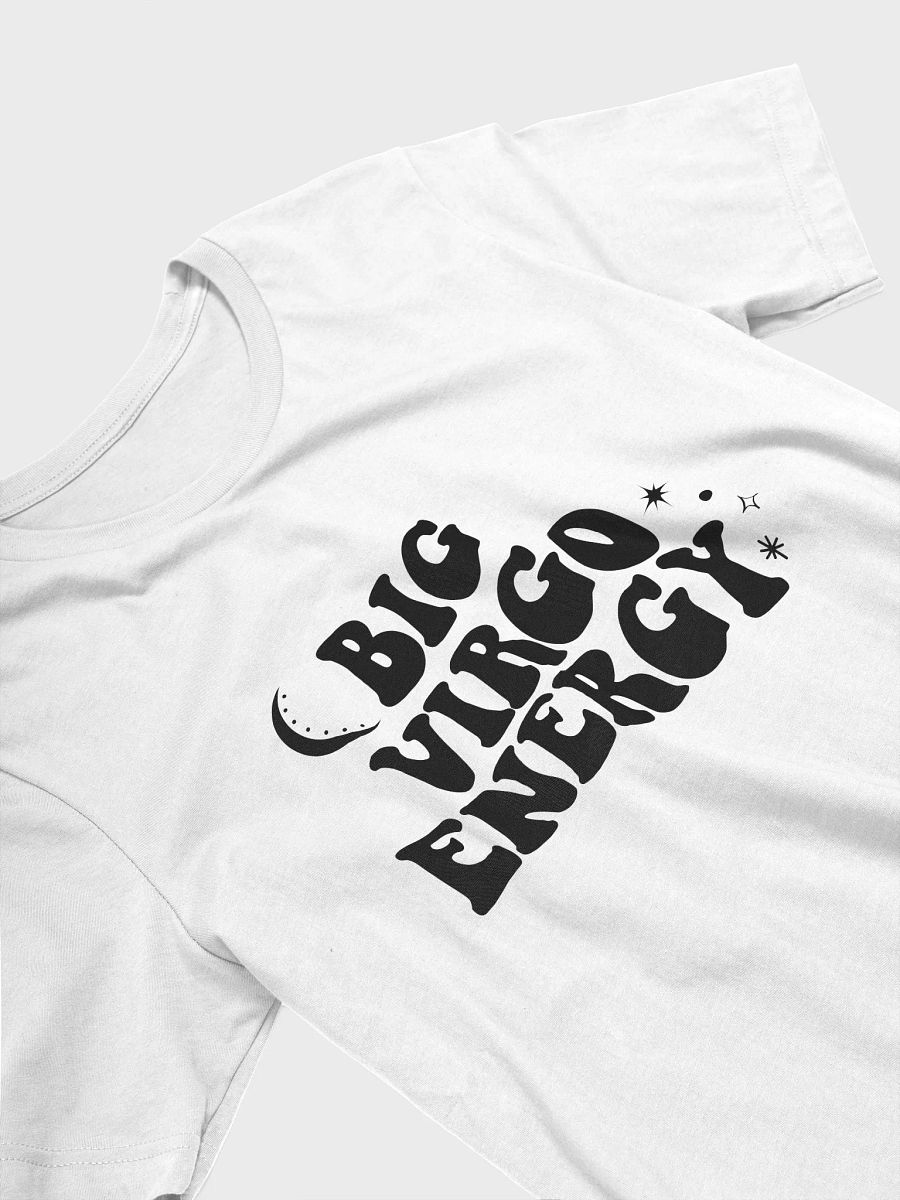 Big Virgo Energy T-Shirt (Black logo) product image (5)