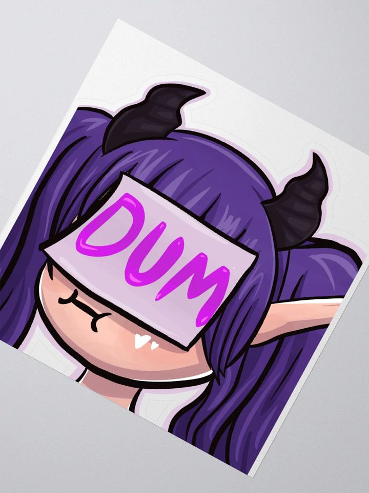DUM Sleepy Emote Sticker product image (4)