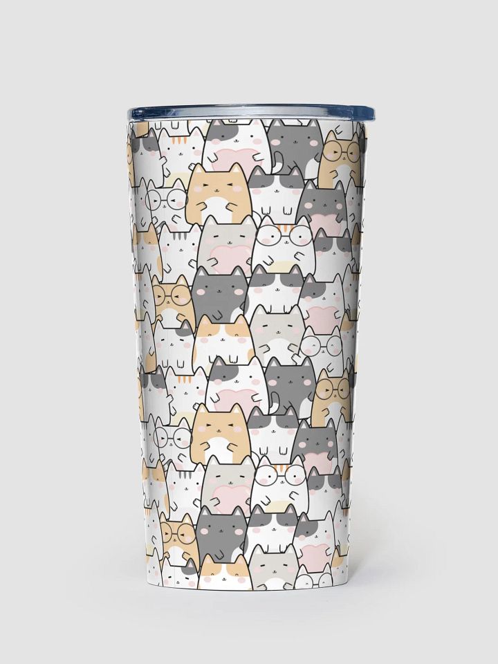 Tumbler - Cats pattern product image (1)