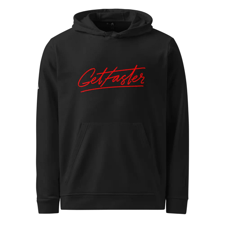 Get Faster Red Adidas Hoodie product image (1)