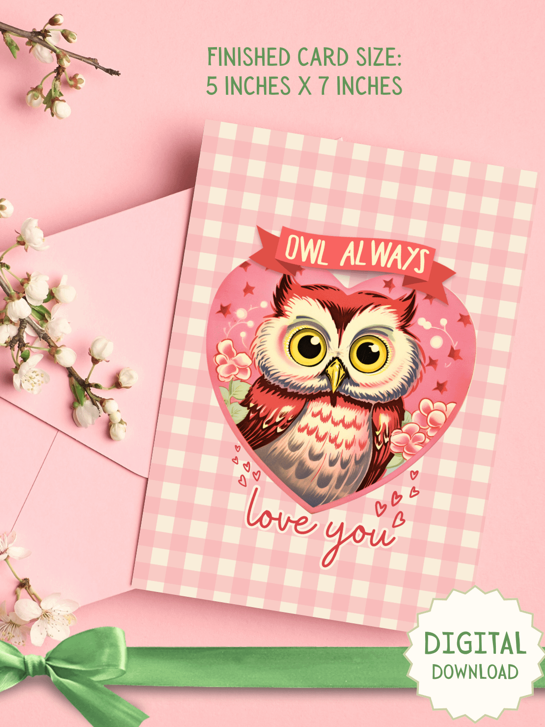 Owl Always Love You for Anniversary or Valentine Card product image (1)