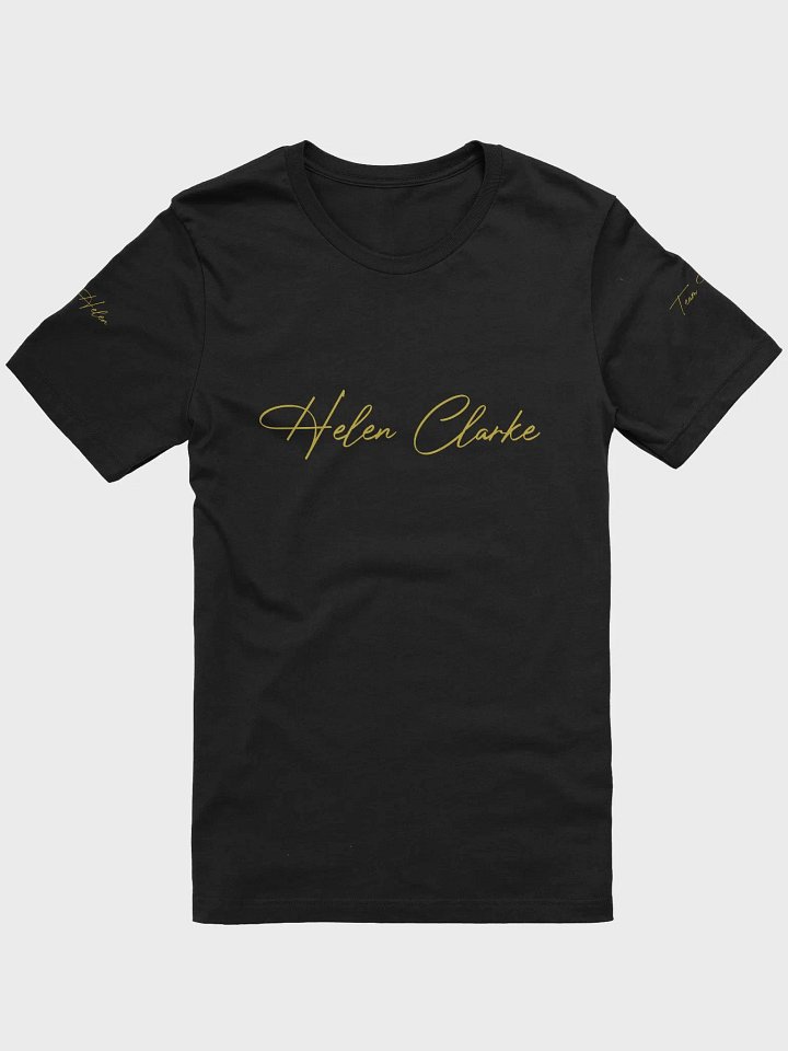Gold LTD Edition Team Helen Clarke Exclusive T-shirt Members Only product image (1)