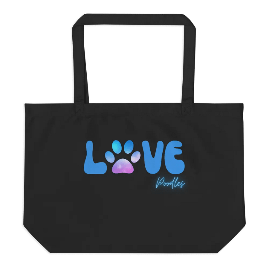 Pawfect Love Poodles Tote Bag product image (6)