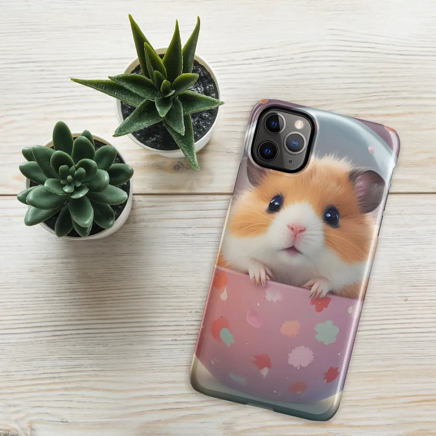 Whimsical Hamster Snap Case product image (52)