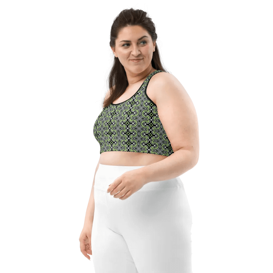 Aromantic Abstract (3) - Sports Bra product image (1)