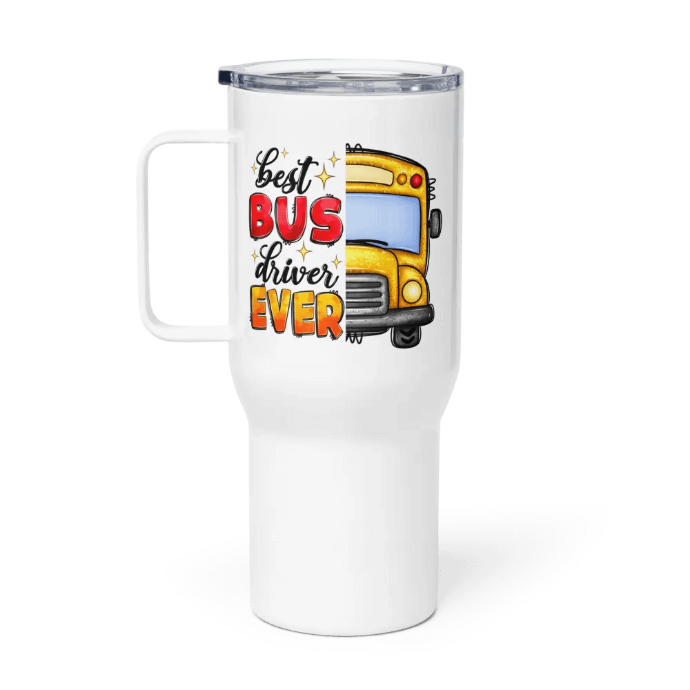 Best Bus Driver Ever - Travel Mug w/ Handle product image (1)